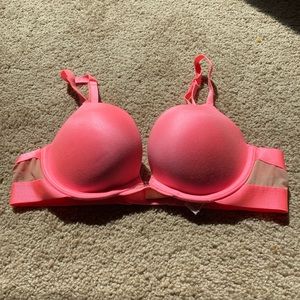Coral push up bra